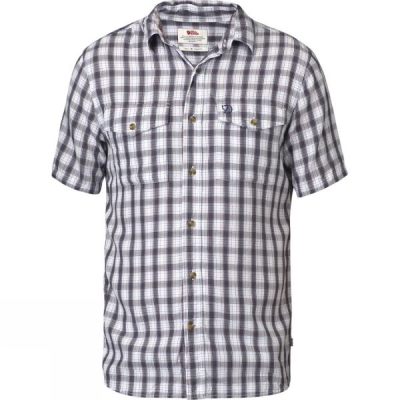 Camisa Fjallraven Abisko Cool Hombre Gris - Chile XKM329405